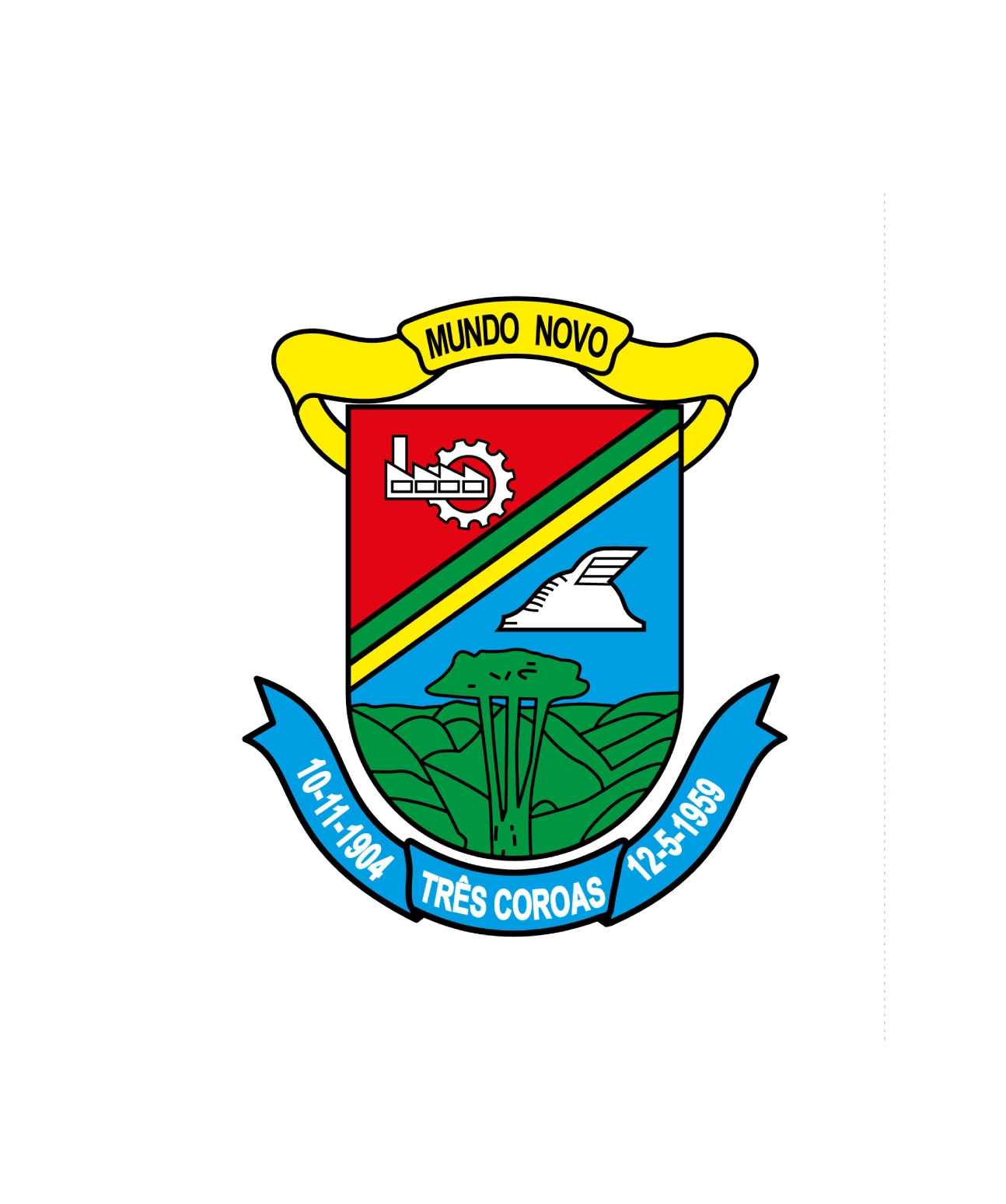 Logo Prefeitura de Três Coroas - Site